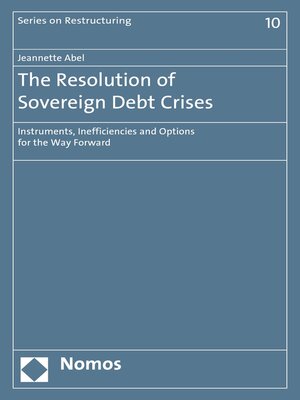 cover image of The Resolution of Sovereign Debt Crises